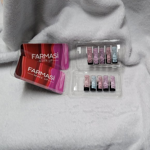 Farmasi Lip & Cheek Tint Cherry Bomb & 10 lipstick Samples - Picture 4 of 8